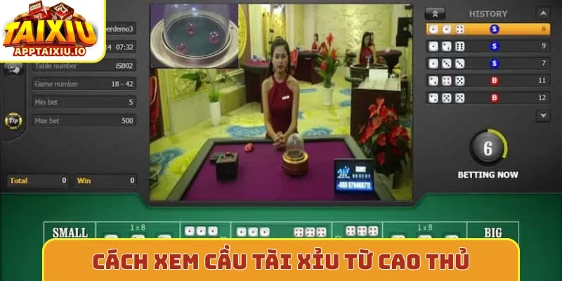 Cách xem cầu tài xỉu