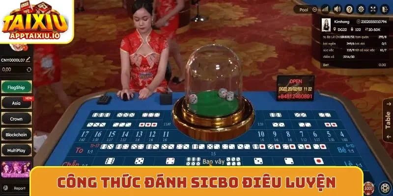 Công thức đánh sicbo