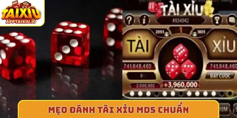 Mẹo đánh tài xỉu MD5 chuẩn